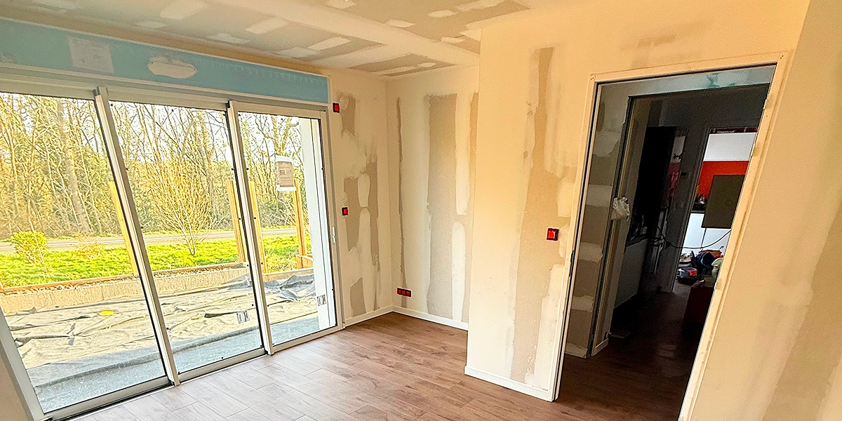 Installation de dallage extérieur à Gorges en Loire-Atlantique